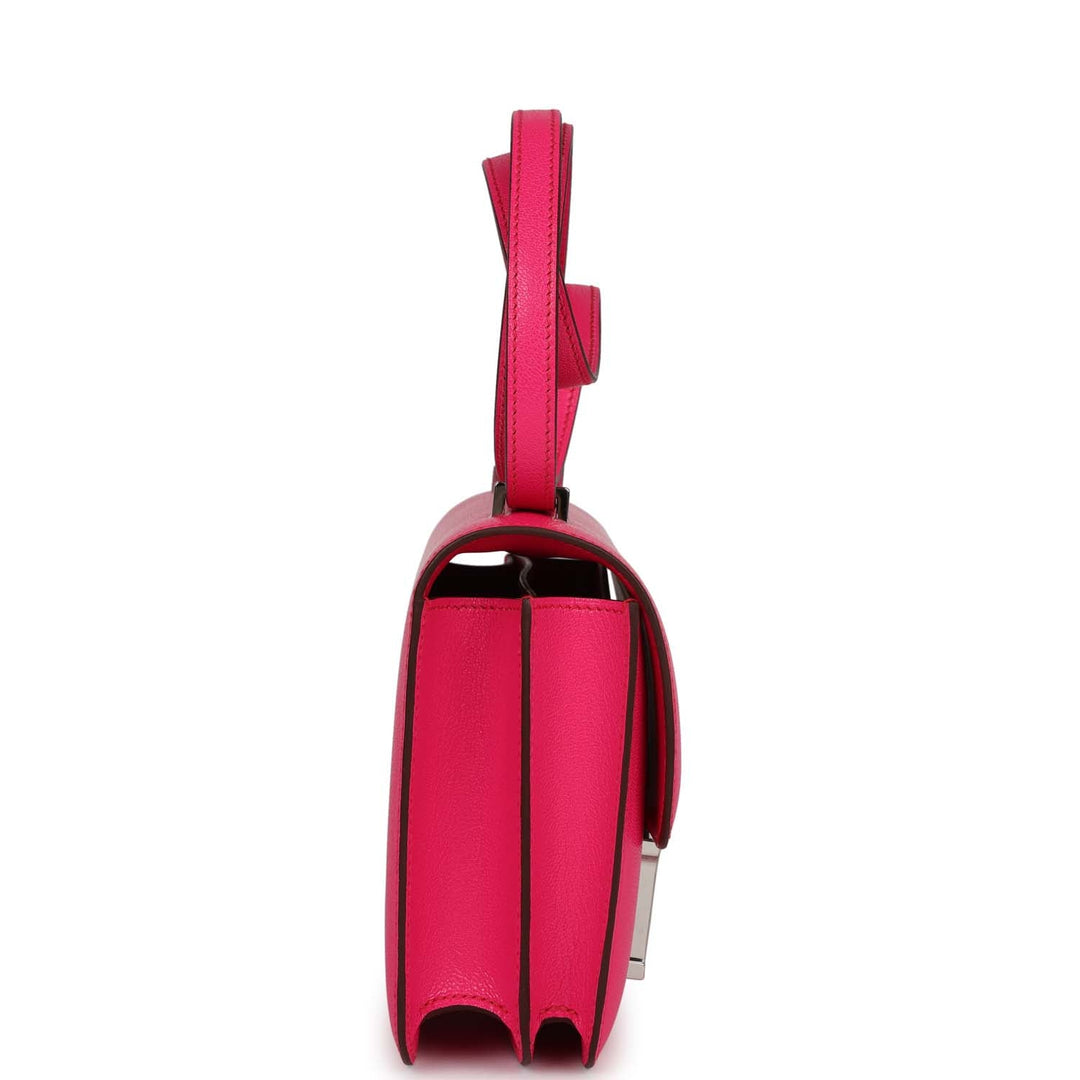 Top quality Hermes Constance 1-18 Rose Pop Chevre Chamkila Palladium Hardware