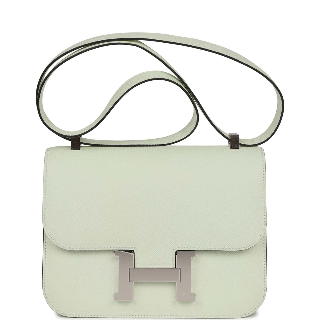 Top quality Hermes Constance 1-24 Vert Fizz Epsom Palladium Hardware