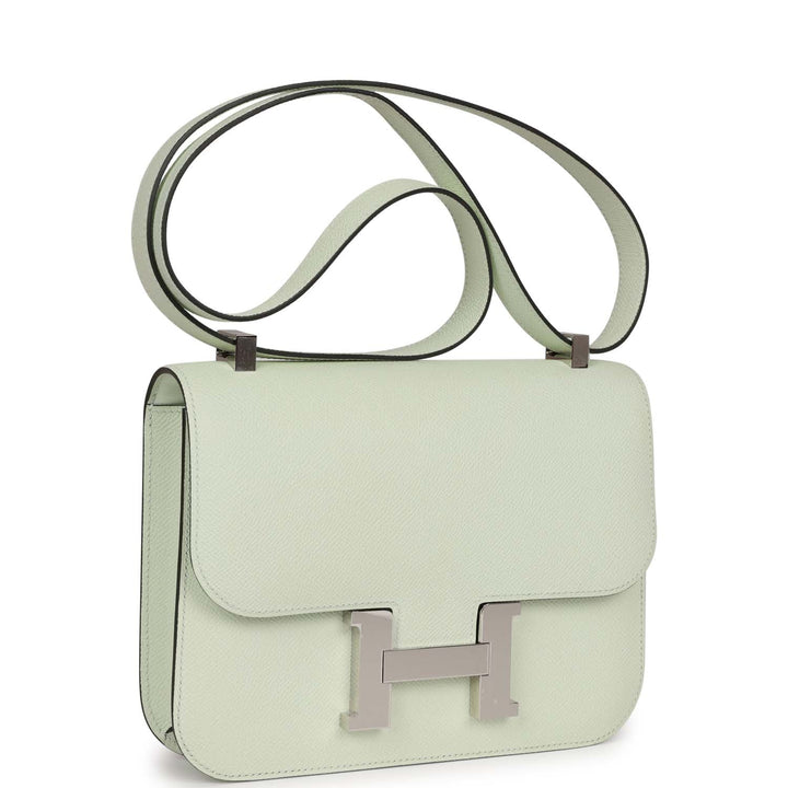 Top quality Hermes Constance 1-24 Vert Fizz Epsom Palladium Hardware