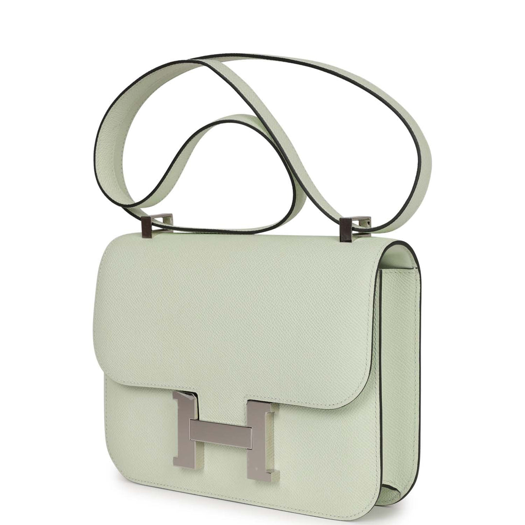 Top quality Hermes Constance 1-24 Vert Fizz Epsom Palladium Hardware