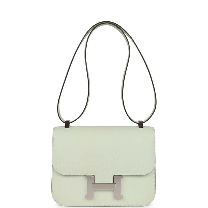 Top quality Hermes Constance 1-24 Vert Fizz Epsom Palladium Hardware