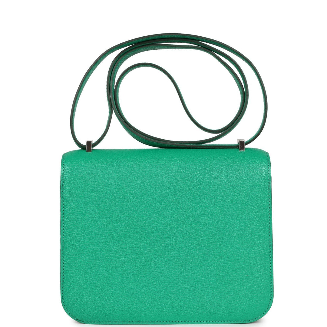 Top quality Hermes Constance 18 Menthe Chevre Mysore Palladium Hardware