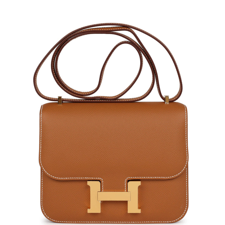 Top quality Hermes Constance 1-18 Gold Epsom Gold Hardware