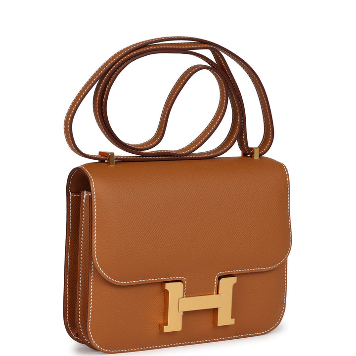 Top quality Hermes Constance 1-18 Gold Epsom Gold Hardware