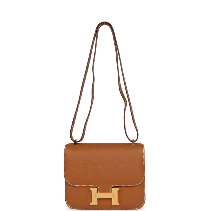 Top quality Hermes Constance 1-18 Gold Epsom Gold Hardware