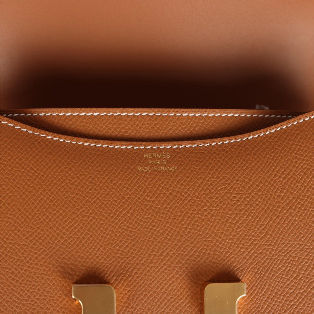 Top quality Hermes Constance 1-18 Gold Epsom Gold Hardware