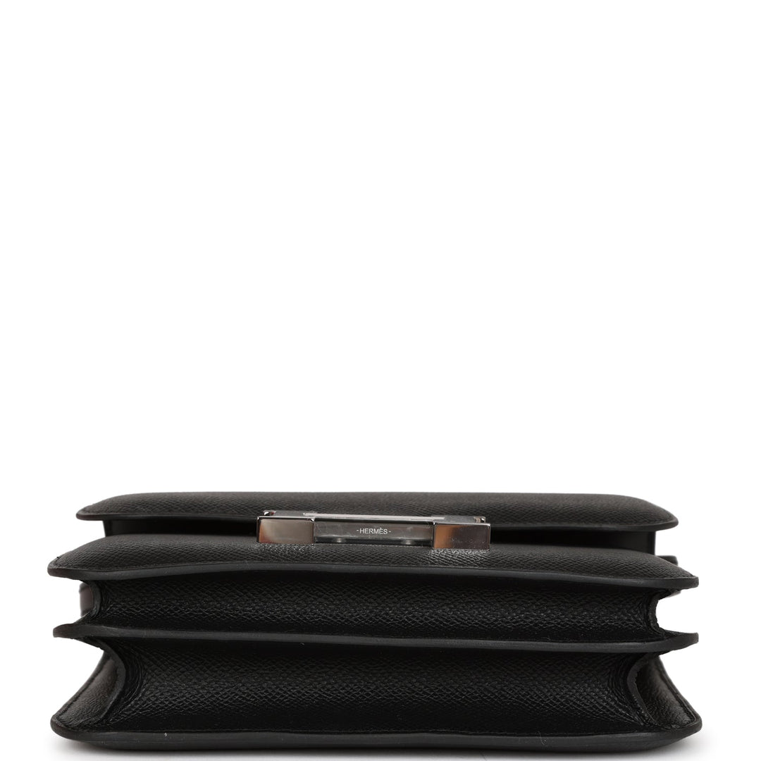 Top quality Hermes Constance 1-18 Black Epsom Palladium Hardware