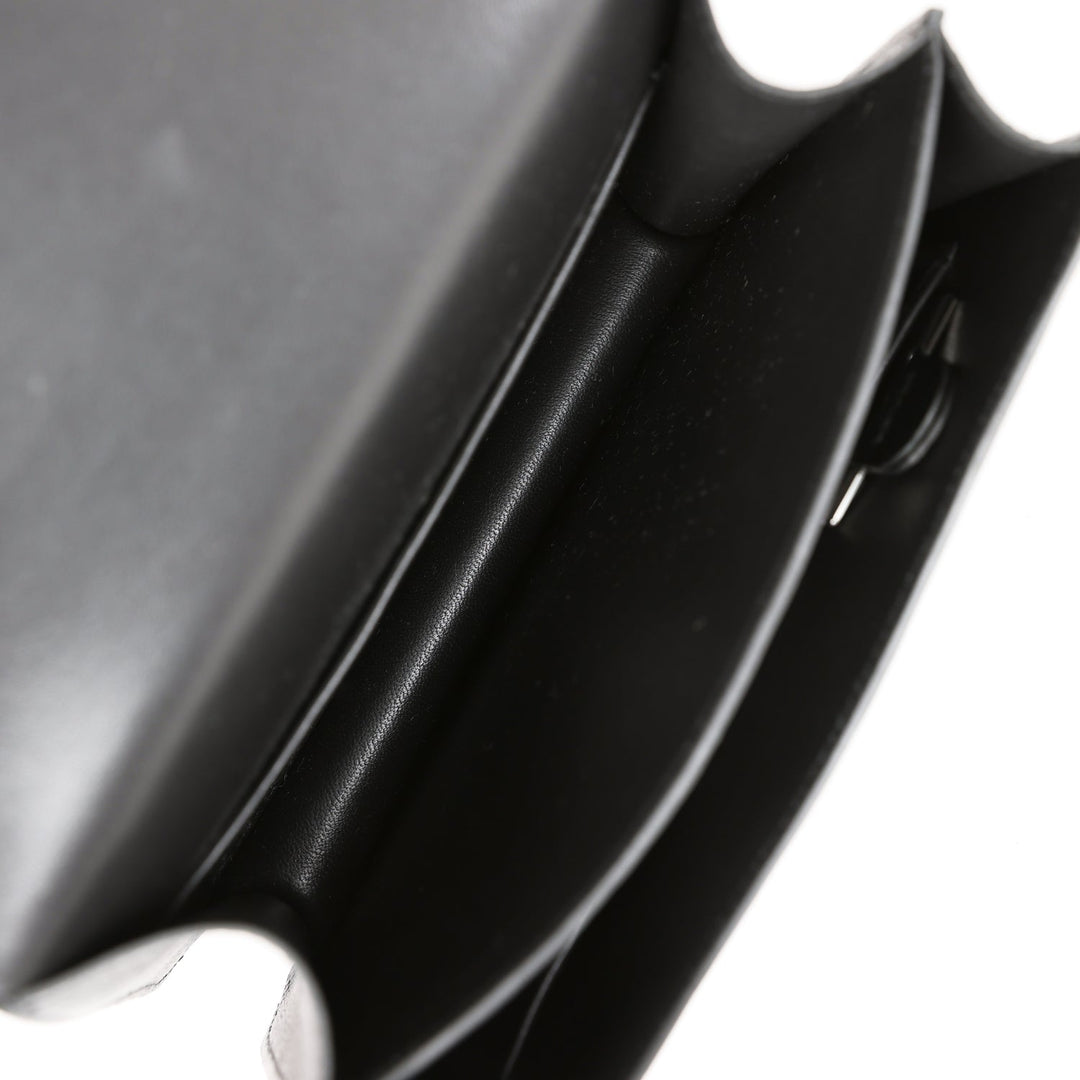 Top quality Hermes Constance 1-18 Black Epsom Palladium Hardware