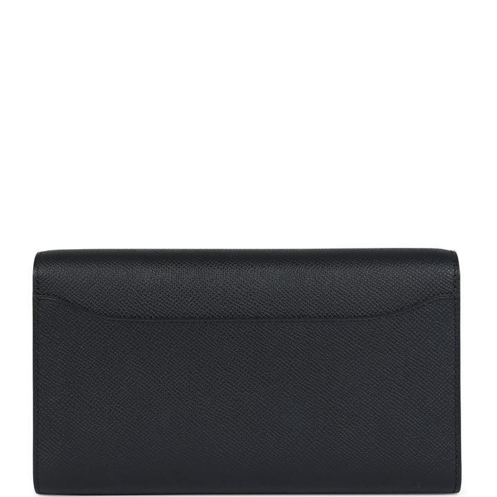 Hermes Constance Wallet To Go Black Epsom Palladium Hardware