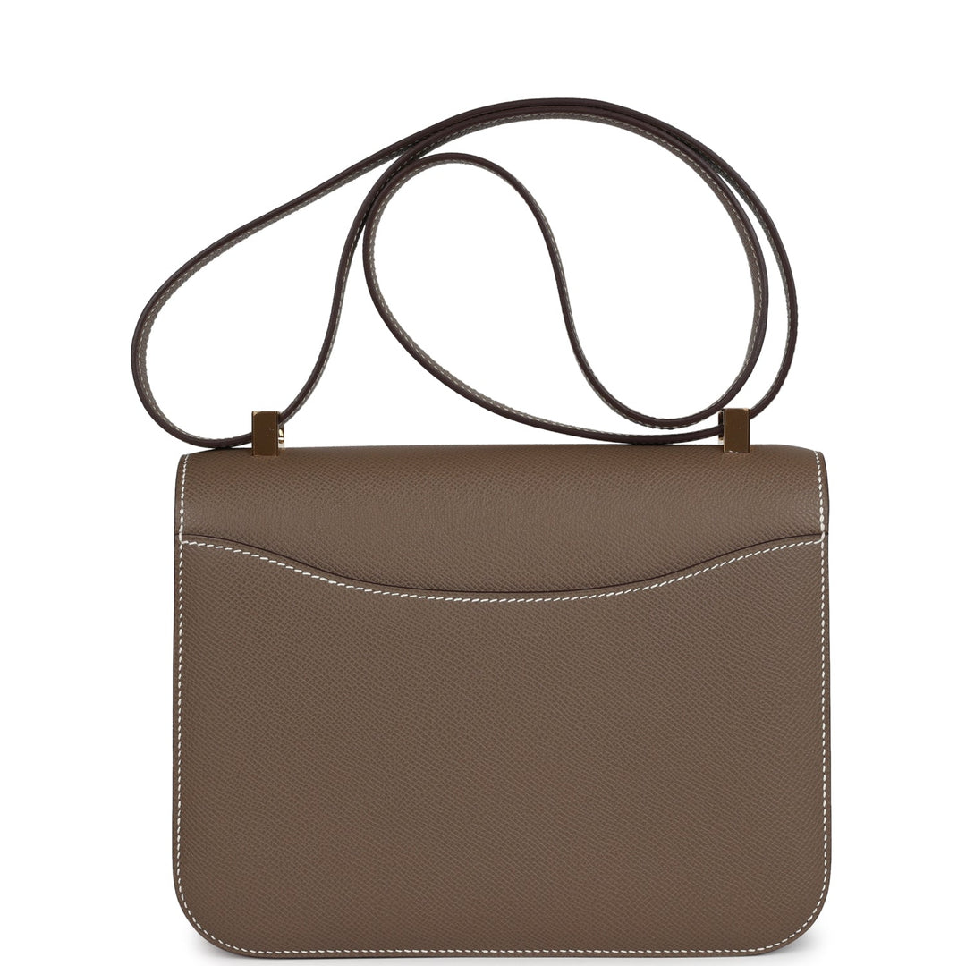 Hermes Constance 1-24 Etoupe Epsom Gold Hardware