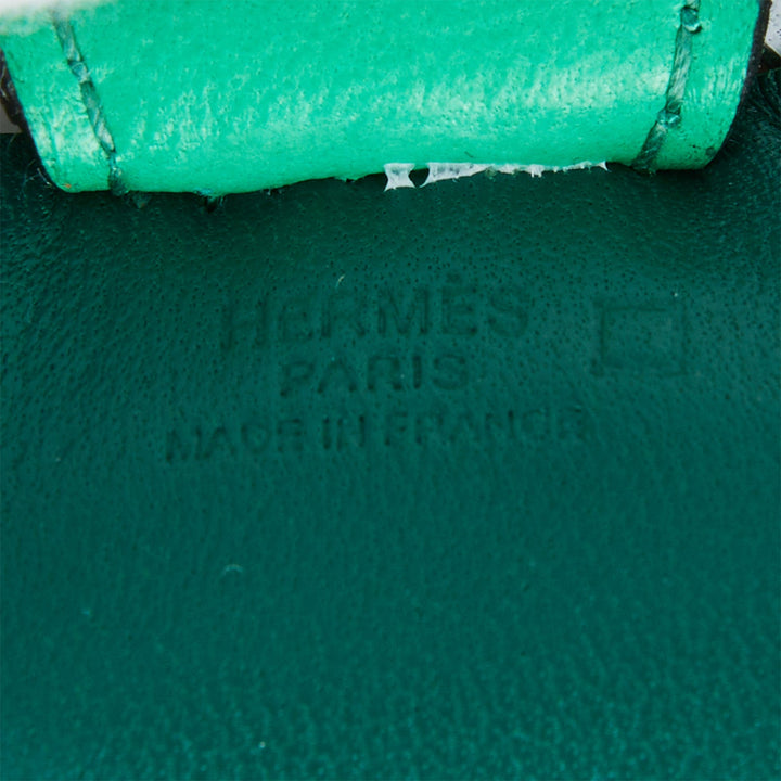 Top quality Hermes Malachite/Menthe/Bleu Brume Grigri Horse Rodeo Touch Bag Charm