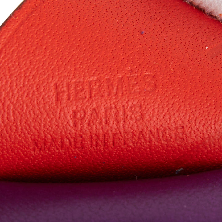 Top quality Hermes Violet/Cornaline/Capucine Pegasus Horse Rodeo Bag Charm PM