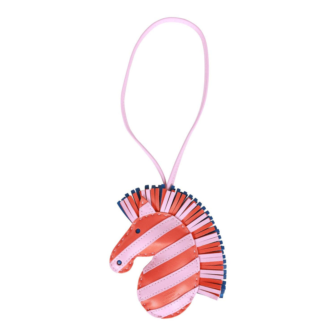 Top quality Hermes GeeGee Savannah Rose Texas, Mauve Sylvestre and Bleu Royal Swift Bag Charm