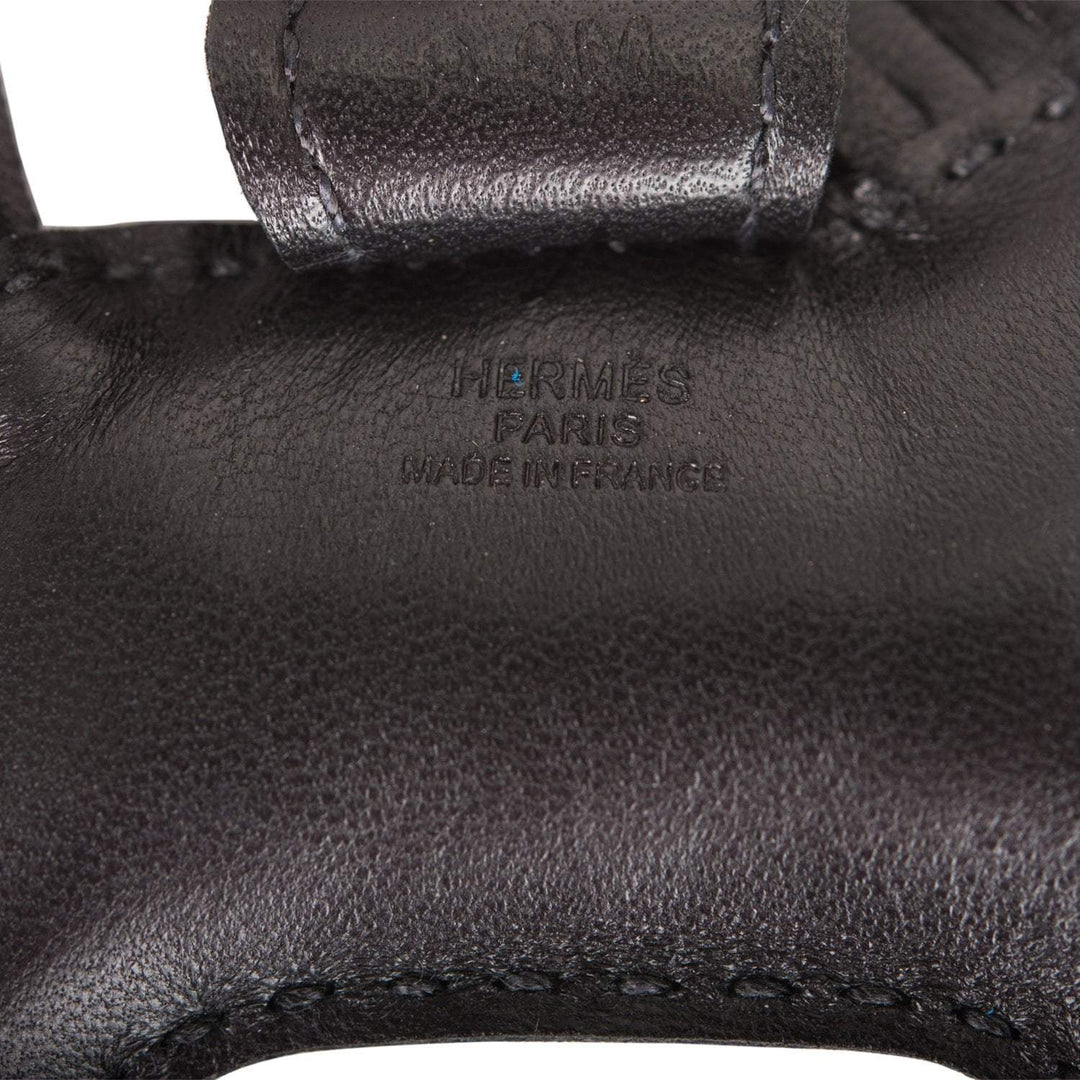 Top quality Hermes SO Black Grigri Horse Rodeo Bag Charm PM