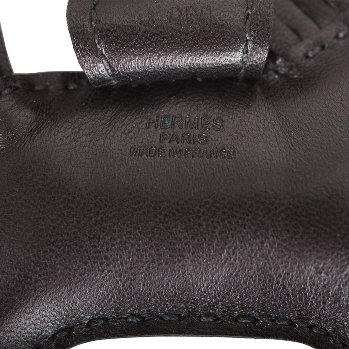 Top quality Hermes SO Black Grigri Horse Rodeo Bag Charm PM