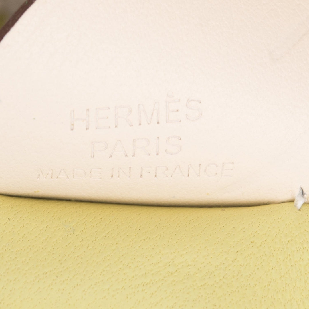 Top quality Hermes Jaune Bourgeon/Bleu Brume/Nata Pegasus Horse Rodeo Bag Charm PM