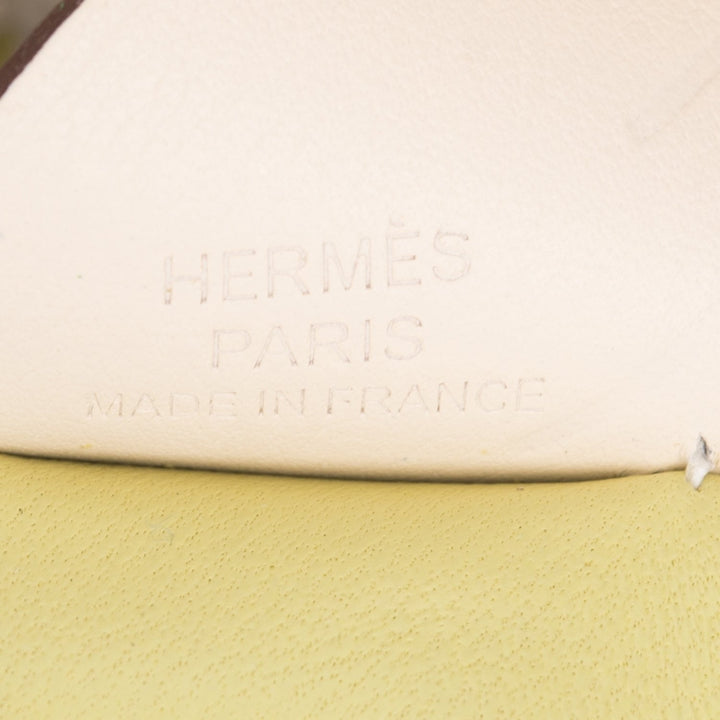Top quality Hermes Jaune Bourgeon/Bleu Brume/Nata Pegasus Horse Rodeo Bag Charm PM