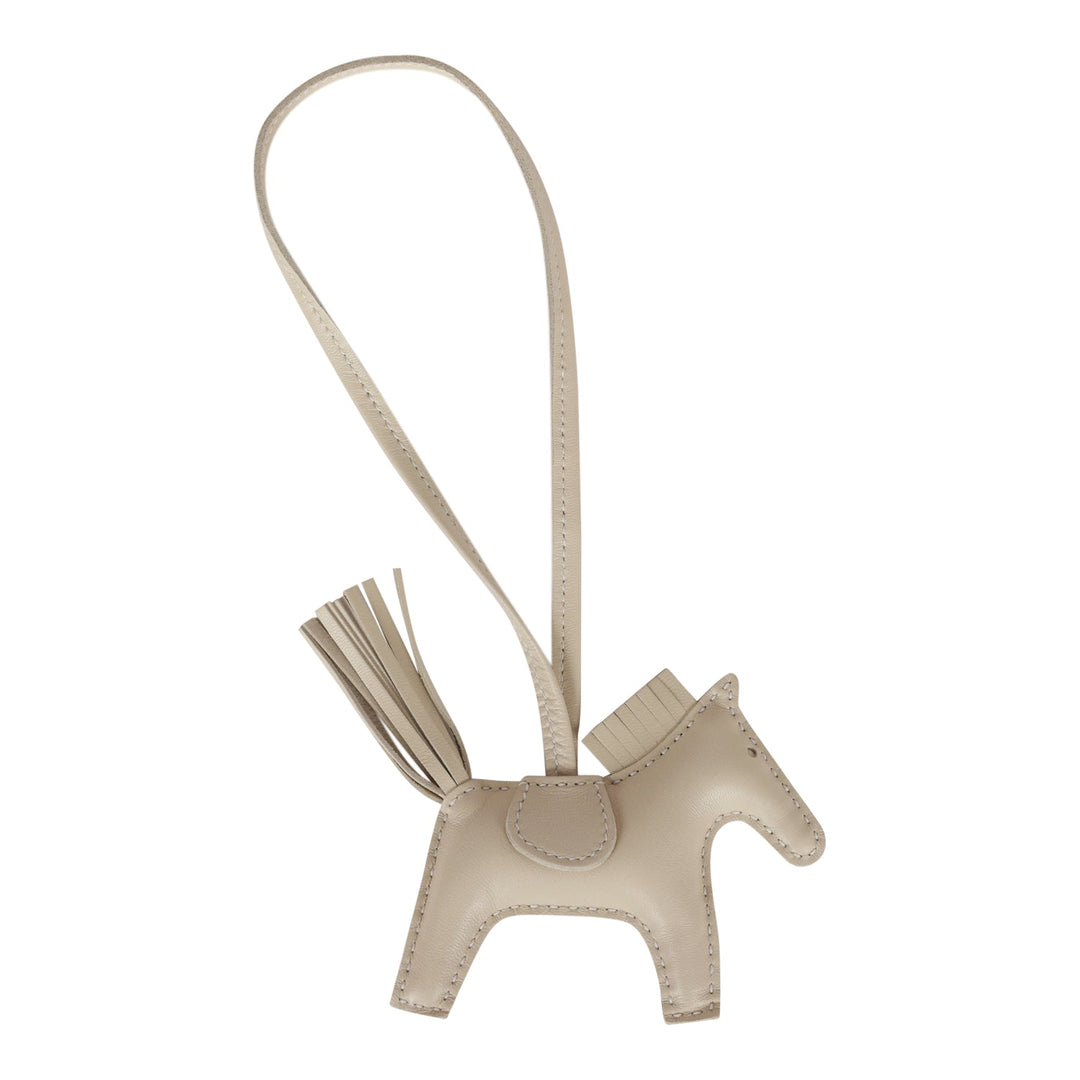 Top quality Hermes Craie Grigri Horse Rodeo Bag Charm PM