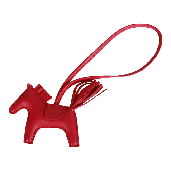 Top quality Hermes Rose Mexico Grigri Horse Rodeo Bag Charm MM