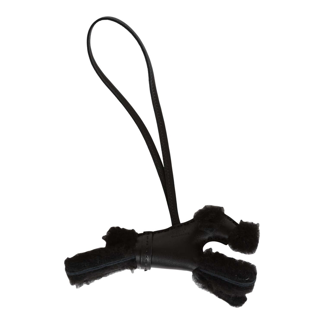 Top quality Hermes Black Buddy Punk Charm Palladium Hardware