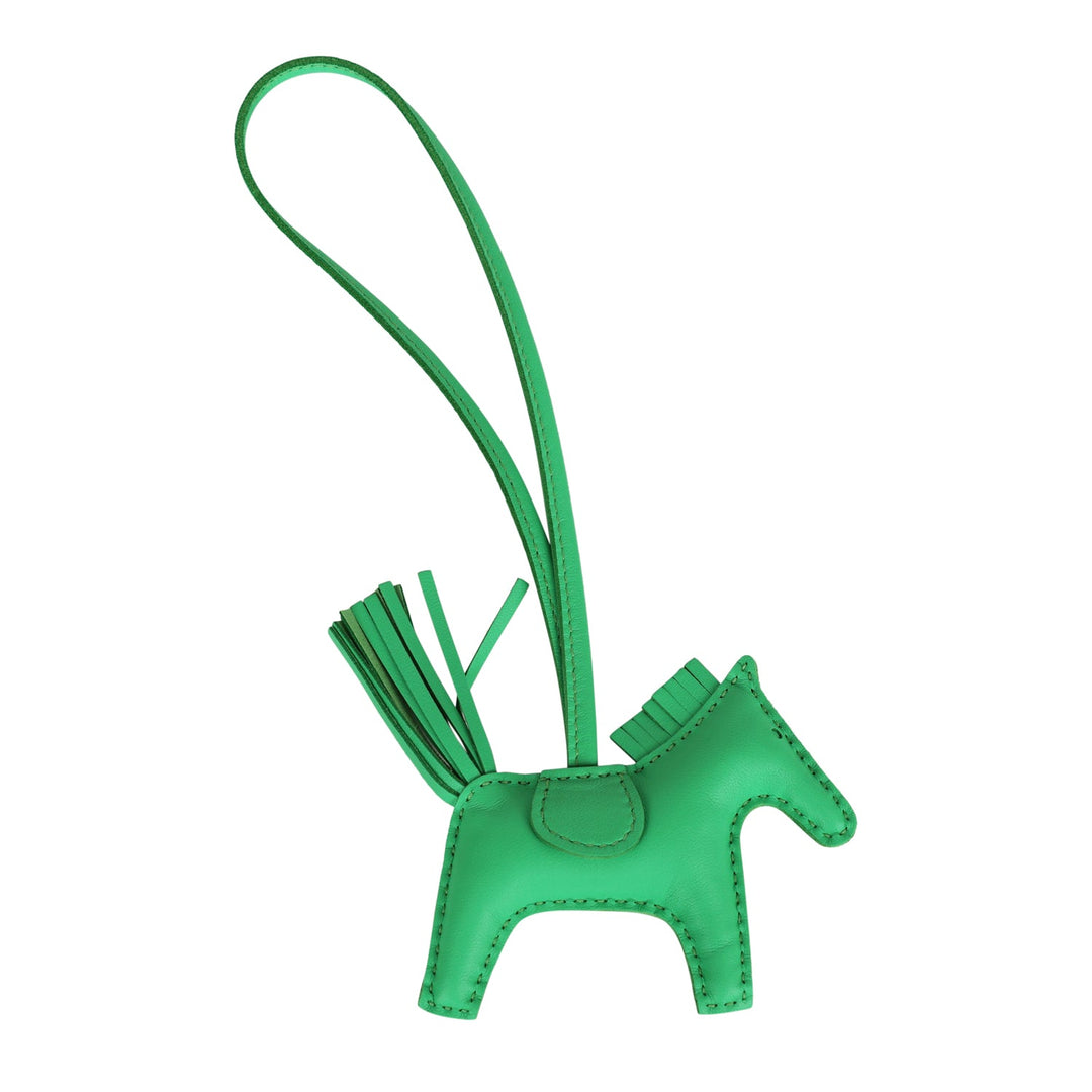Top quality Hermes Vert Comics Gigri Horse Rodeo Bag Charm PM