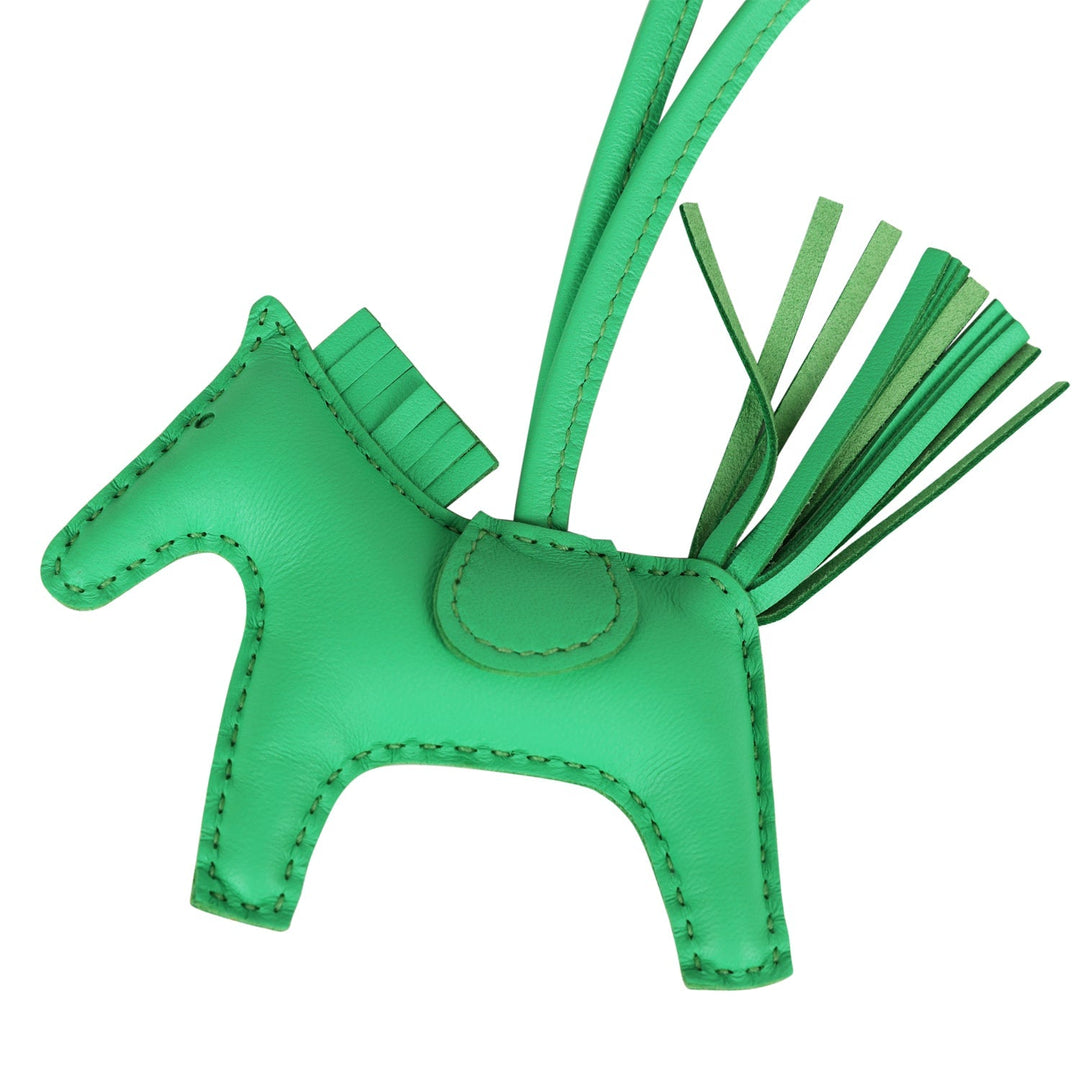 Top quality Hermes Vert Comics Gigri Horse Rodeo Bag Charm PM