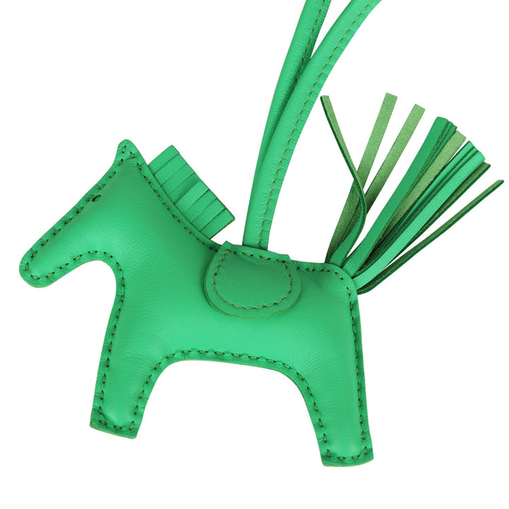 Top quality Hermes Vert Comics Gigri Horse Rodeo Bag Charm PM