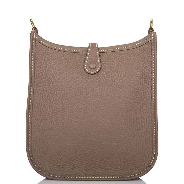 Top quality Hermes Evelyne TPM Etoupe Clemence Gold Hardware