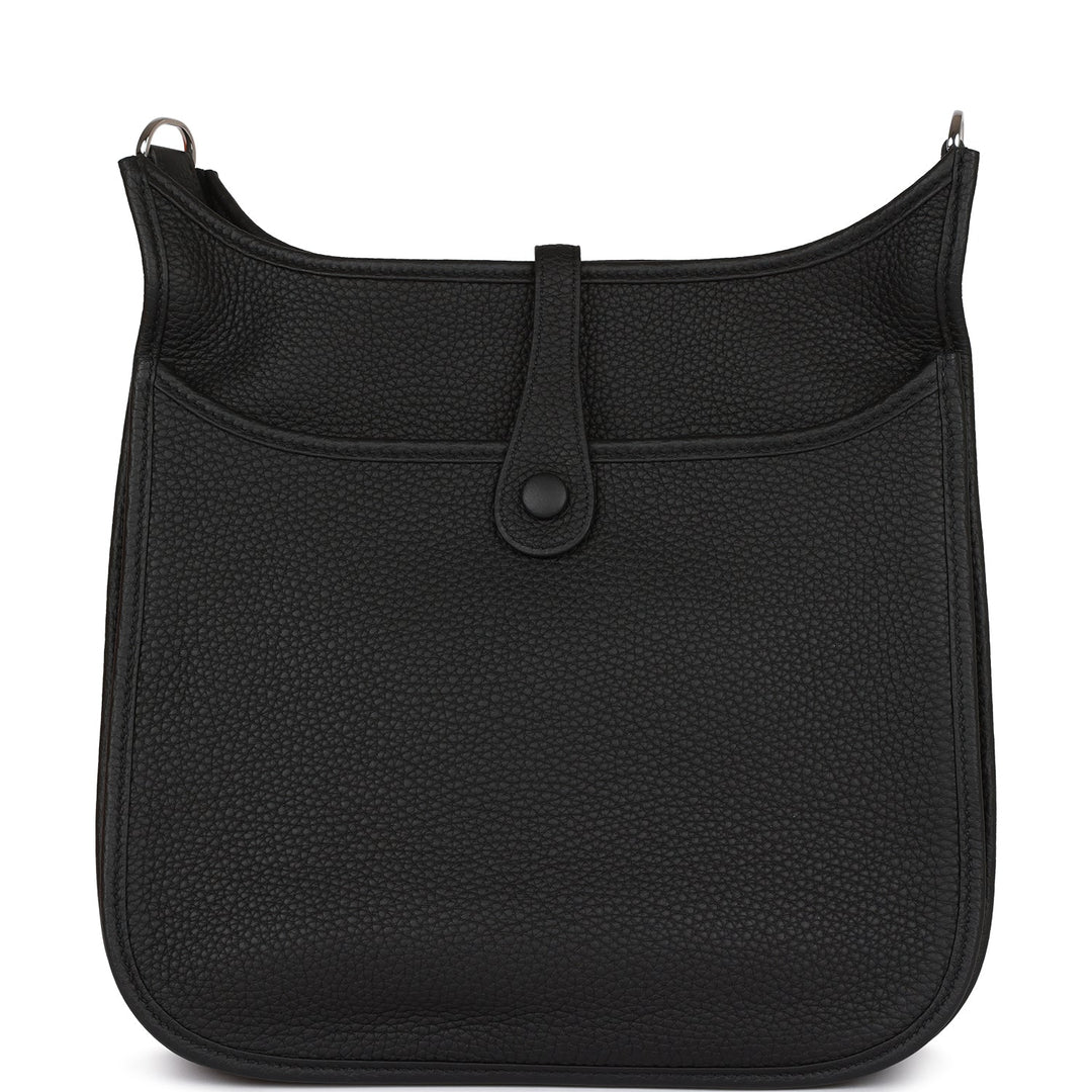 Top quality Hermes Evelyne III PM Black Clemence Palladium Hardware