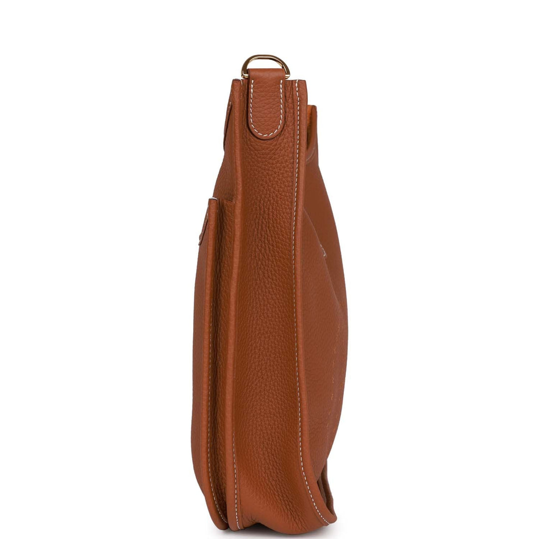 Top quality Hermes Evelyne III PM Gold Clemence Gold Hardware