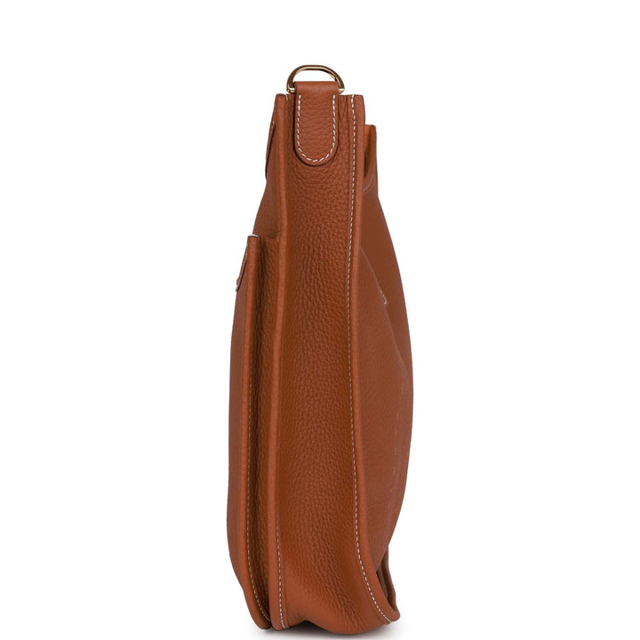 Top quality Hermes Evelyne III PM Gold Clemence Gold Hardware