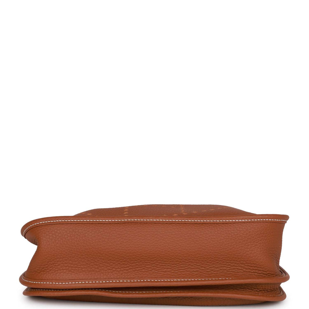 Top quality Hermes Evelyne III PM Gold Clemence Gold Hardware
