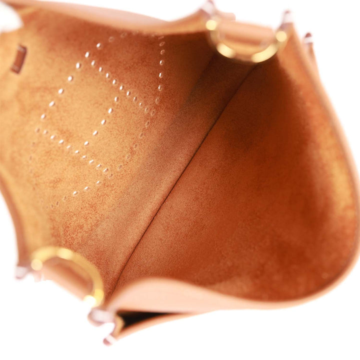 Top quality Hermes Evelyne III PM Gold Clemence Gold Hardware