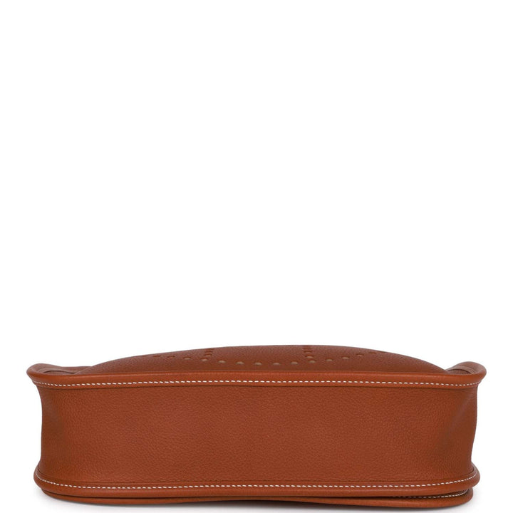 Top quality Hermes Evelyne III PM Fauve Barenia Faubourg Gold Hardware