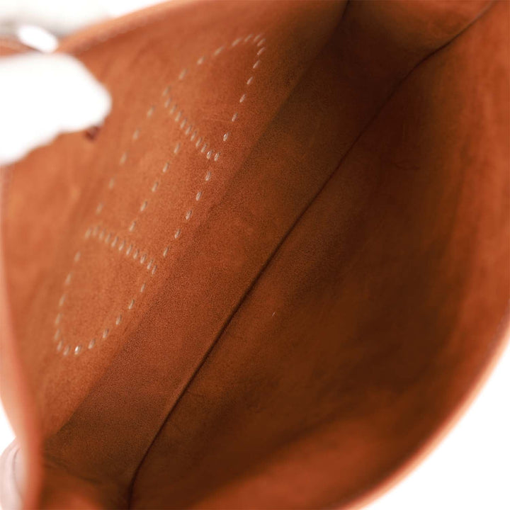 Top quality Hermes Evelyne III PM Fauve Barenia Faubourg Gold Hardware