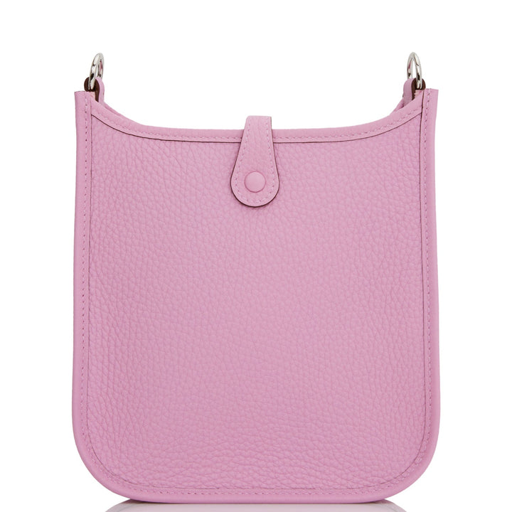 Hermes Evelyne TPM Mauve Sylvestre Clemence Palladium Hardware