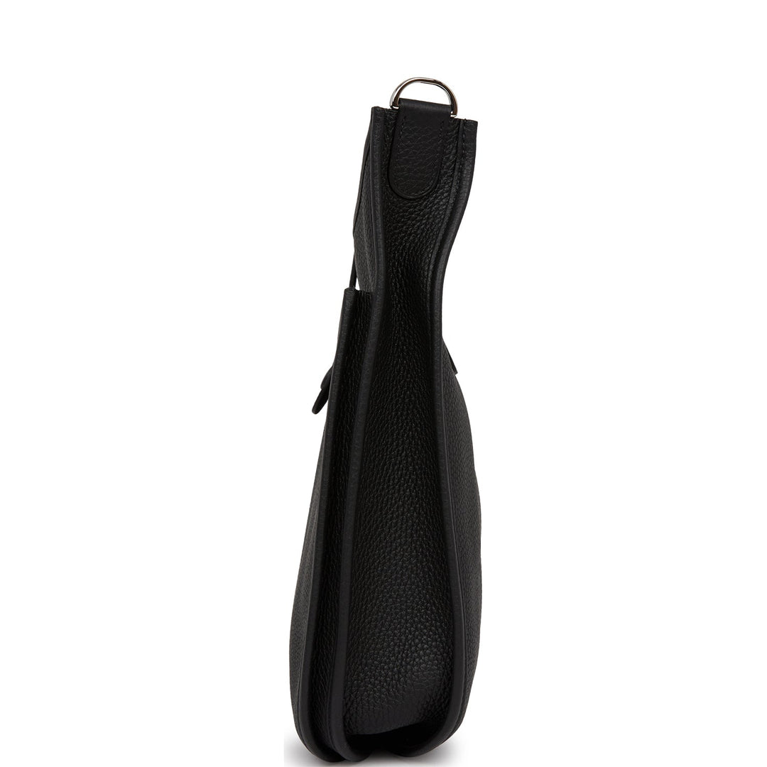 Hermes Evelyne III PM Black Clemence Palladium Hardware