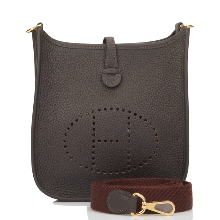 Top quality Hermes Evelyne TPM Ebene Clemence Gold Hardware