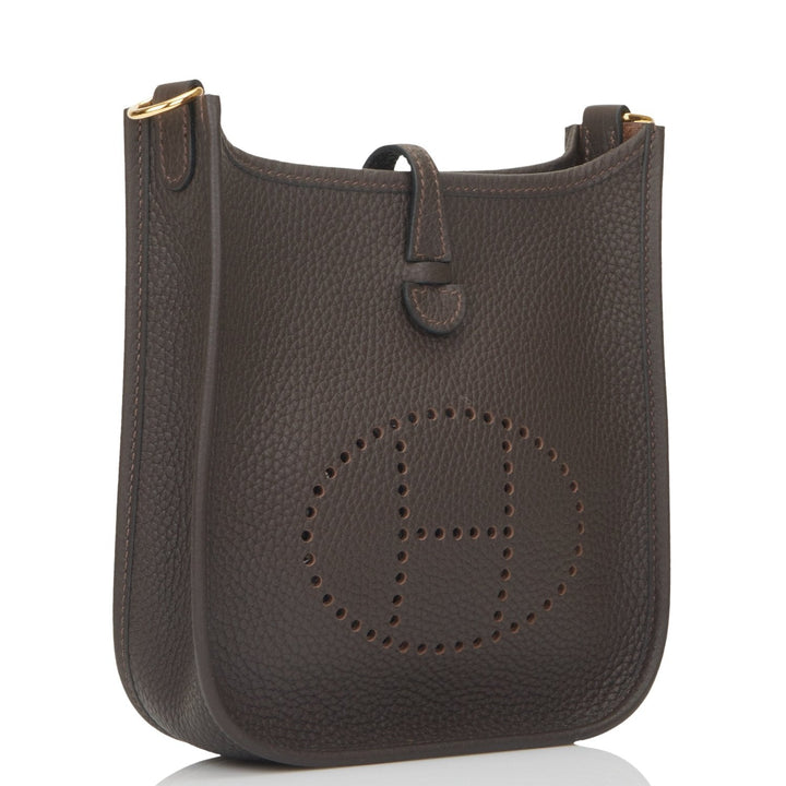 Top quality Hermes Evelyne TPM Ebene Clemence Gold Hardware