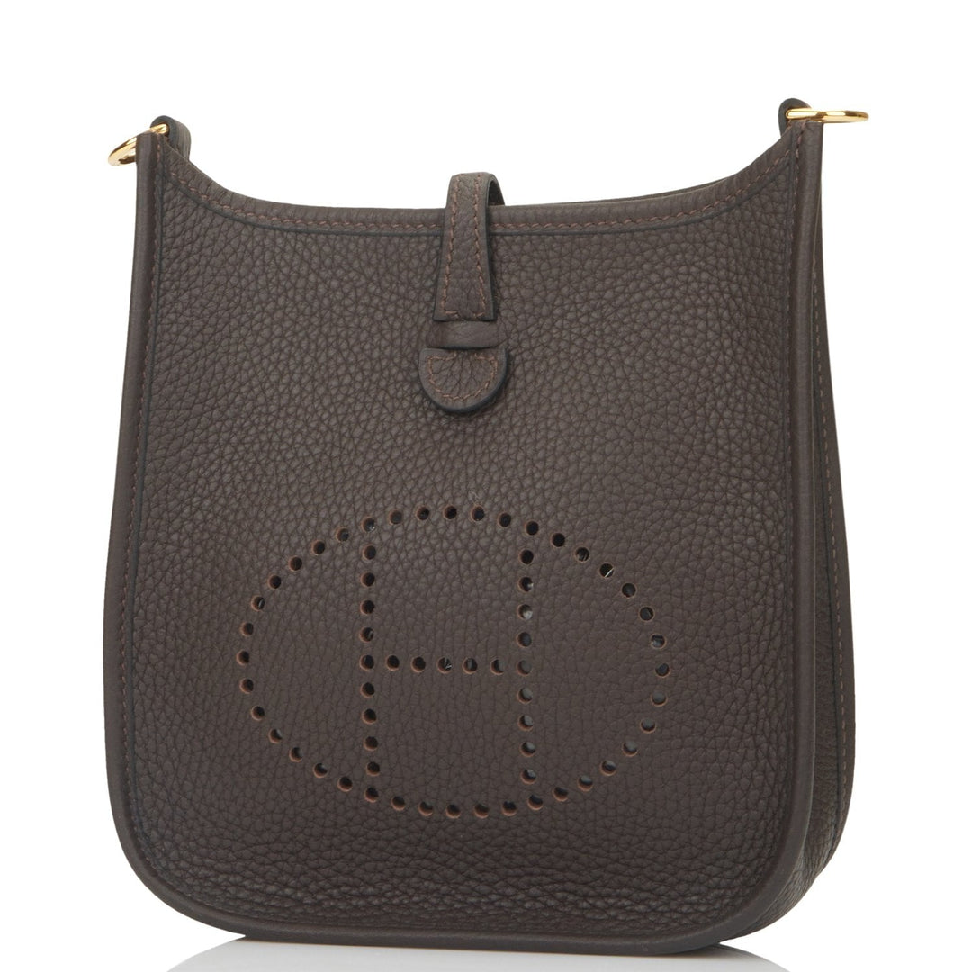 Top quality Hermes Evelyne TPM Ebene Clemence Gold Hardware