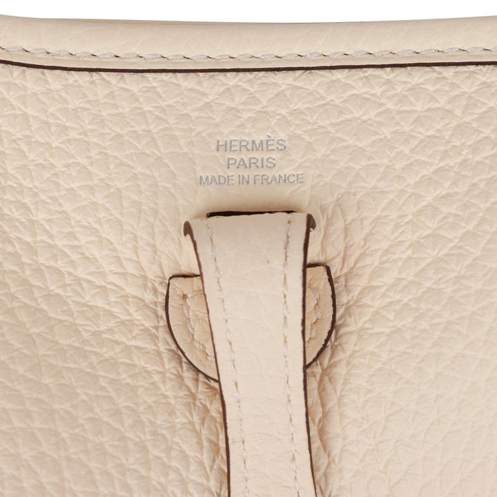 Top quality Hermes Evelyne TPM Nata Clemence Palladium Hardware