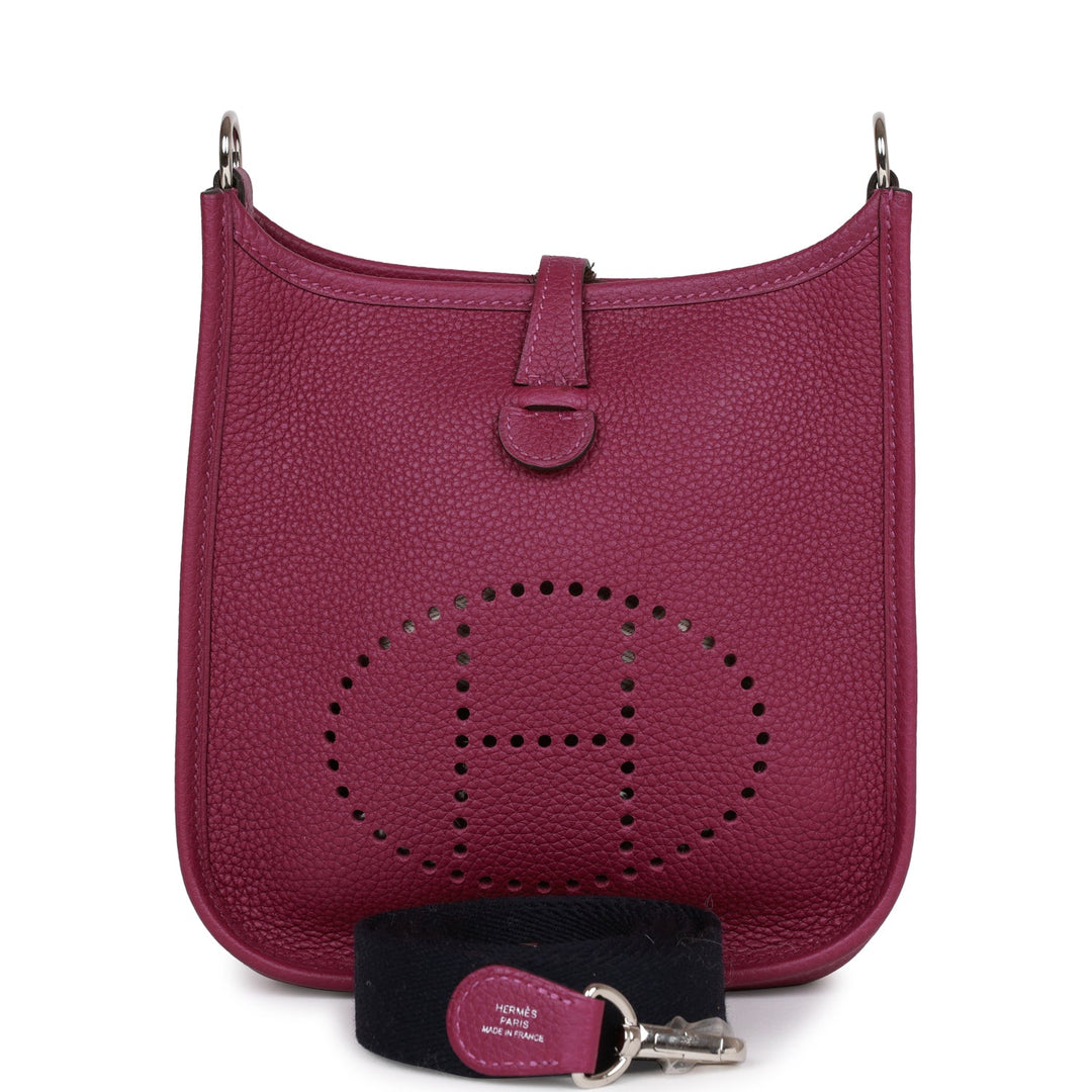 Top quality Hermes Evelyne TPM Anemone Clemence Palladium Hardware