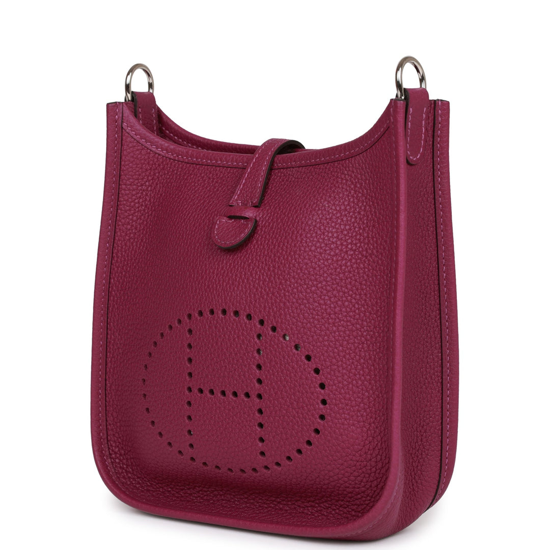 Top quality Hermes Evelyne TPM Anemone Clemence Palladium Hardware