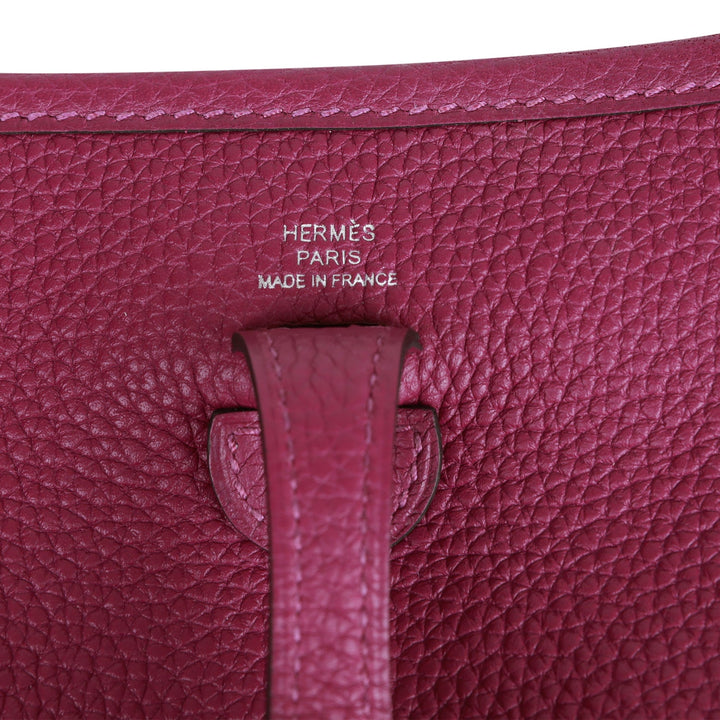 Top quality Hermes Evelyne TPM Anemone Clemence Palladium Hardware