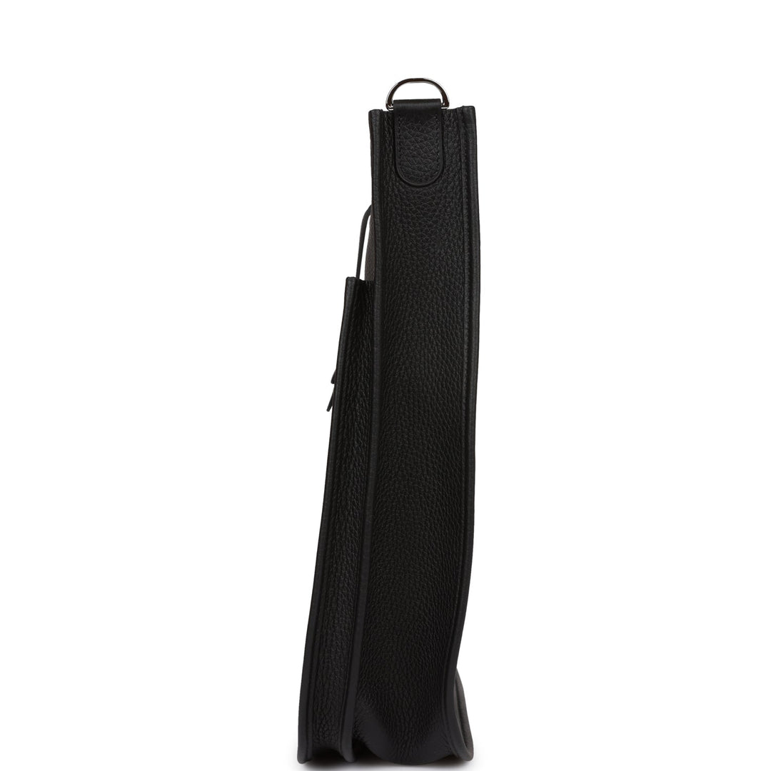 Hermes Evelyne III GM Black Clemence Palladium Hardware