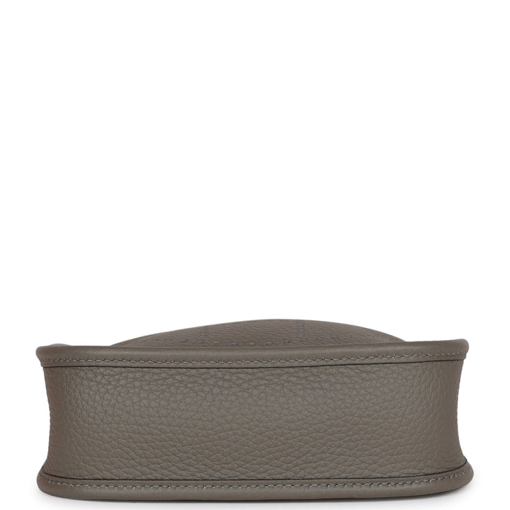 Top quality Hermes Evelyne TPM Gris Meyer Clemence Gold Hardware