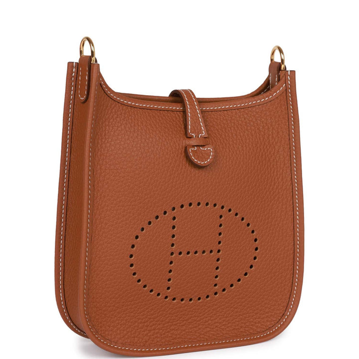 Top quality Hermes Evelyne TPM Gold Clemence Gold Hardware