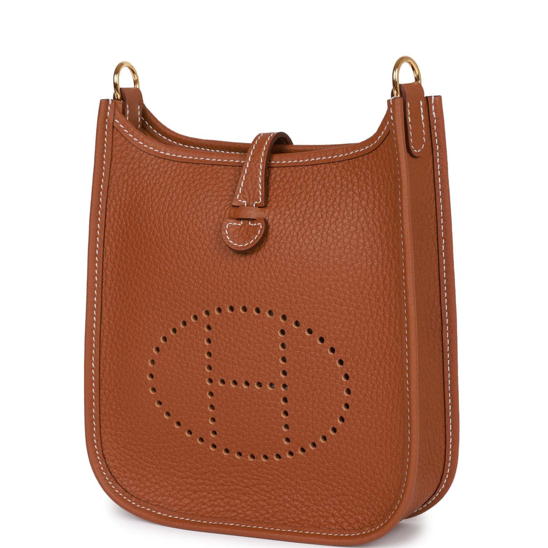 Top quality Hermes Evelyne TPM Gold Clemence Gold Hardware