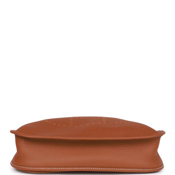 Top quality Hermes Evelyne III PM Gold Clemence Gold Hardware