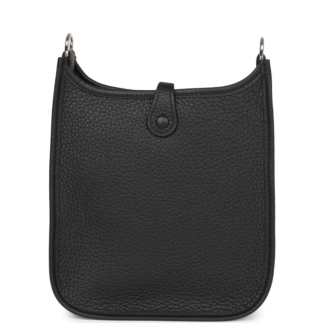 Top quality Hermes Evelyne TPM Black Clemence Palladium Hardware